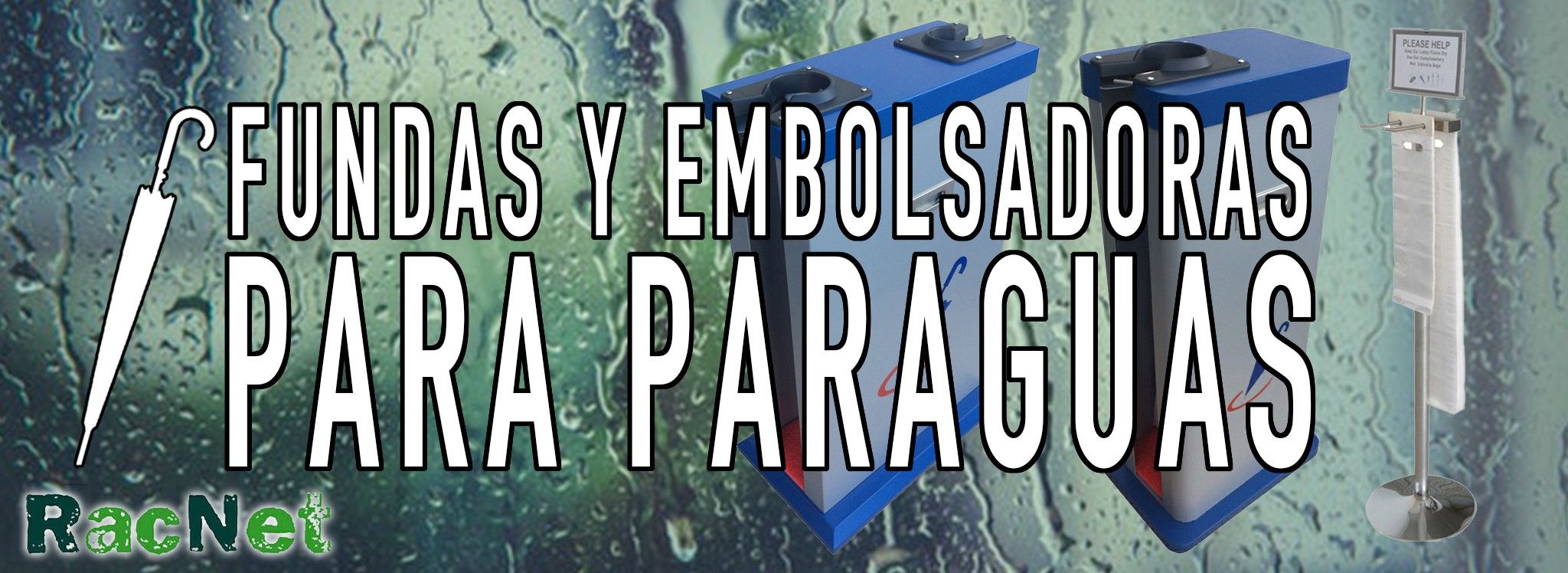 embolsadoras y fundas para paraguas
