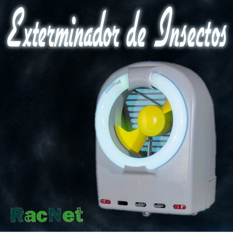 Exterminador de Insectos por Aspiración