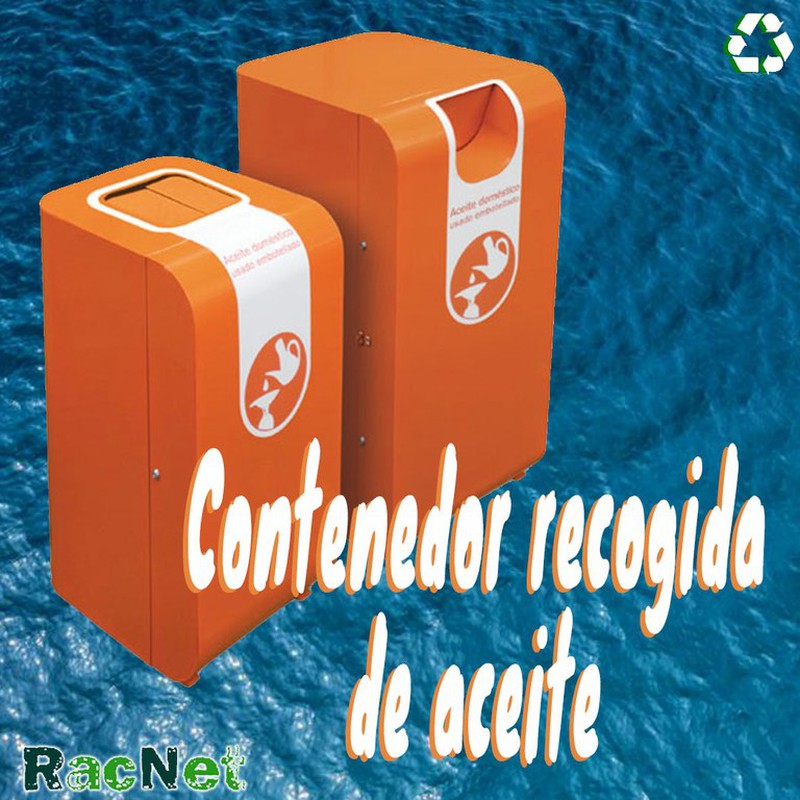 Contenedores de reciclaje: Recogida de aceite