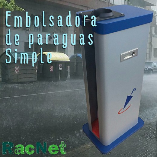 Embolsadora de paraguas simple