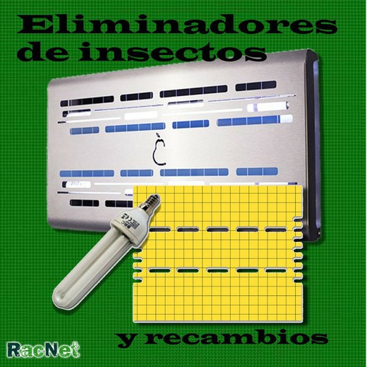 Eliminadores de insectos y recambios