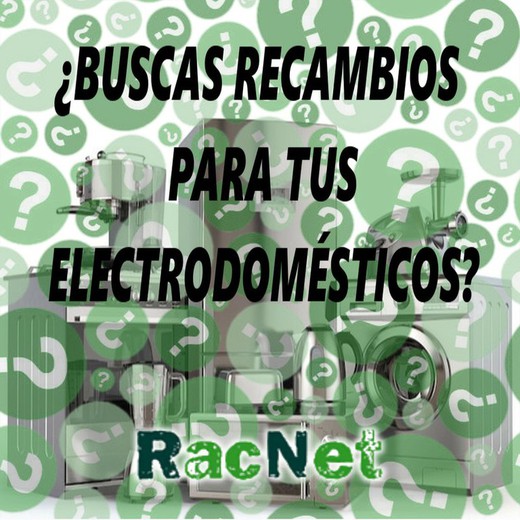 ¿Buscas recambios para tus electrodomésticos?