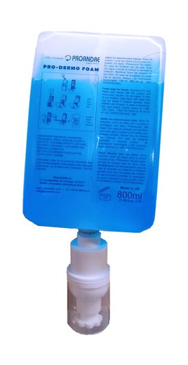 Botella 800ml gel hidroalcoholico - 6 unidades