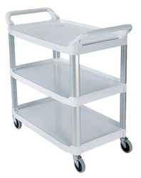 Carro servicio x-tra blanco rubbermaid