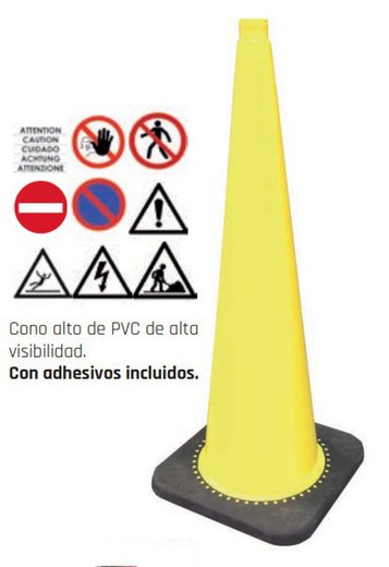 Cono + adhesivo de precaución rc1000jsti