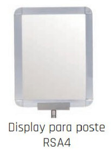 Display para poste (a4 rotatorio) rsa4