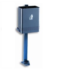 Papelera parking con soporte o pared