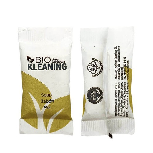 Pastilla jabón bio kleaning - amenities