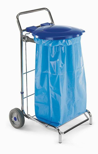 Porta bolsas con tapa dust 120 l para exteriores