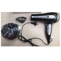 Secador de cabello 2200w negro