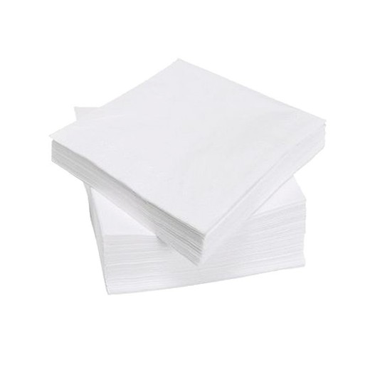 Servilletas blancas 2400 Unidades 2 capas 40x40