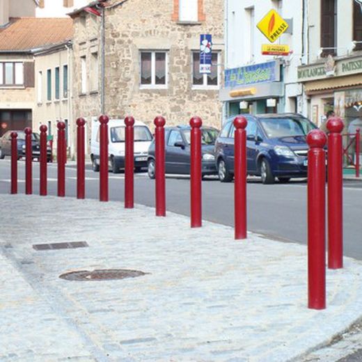 Pilonas urbana marcación de acceso