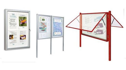 Vitrinas de anuncios