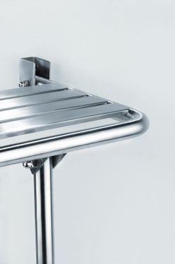 Asiento abatible ducha inoxidable