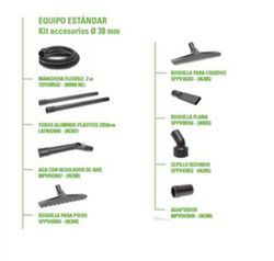 Aspirador profesional polvo y liquido gp 2/62 w&d