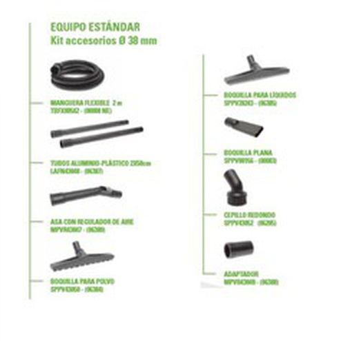 Aspirador profesional polvo y liquido gp 2/62 w&d