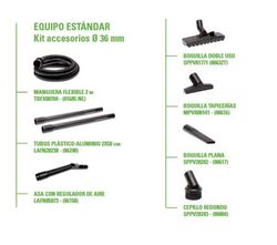 Aspirador profesional de polvo gp 1/16 eco a