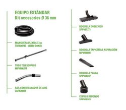 Aspirador profesional de polvo gs 1/18 eco b lux