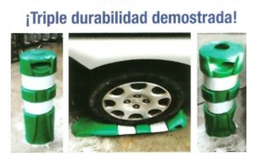 Baliza cilindrica flexible h-75