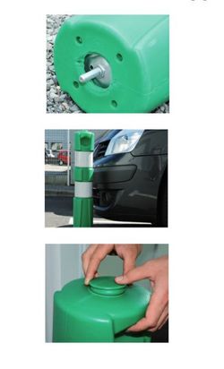 Baliza cilindrica flexible h-75