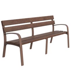 Banco 5 Listones plástico reciclado