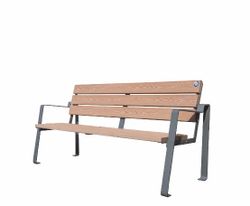 Banco de 6 Tablones de madera  Reciclada Ecológica