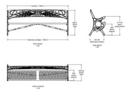 Banco Clásico de fundición