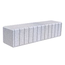 Banco Heva fabricado en polietileno de plástico reciclado