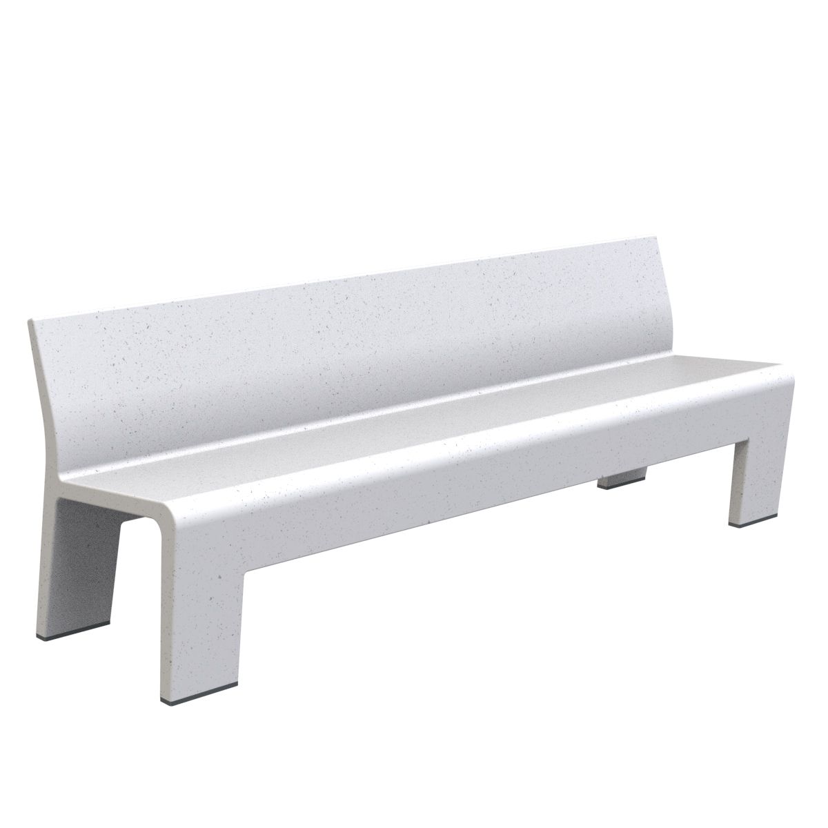 Banco Hormigo Rondas de textura liso