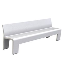 Banco Hormigo Rondas de textura liso