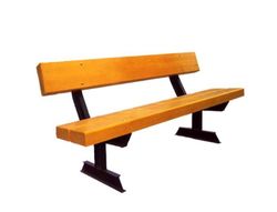 Banco para exterior de Madera Modelo pilar