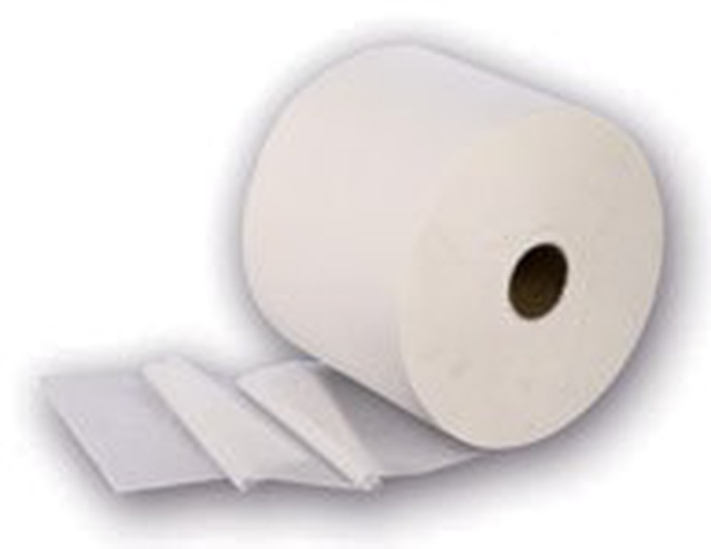 Bobinas industriales de papel secamanos (2 unidades)