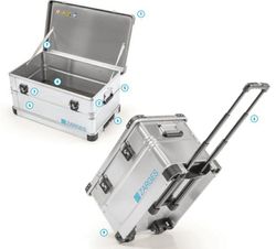 Caja maleta zarges con ruedas k 424 xc