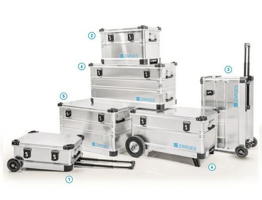 Caja maleta zarges con ruedas k 424 xc