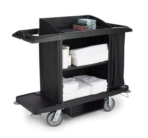 Carro camarera rubbermaid mediano