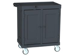 Carro habitaciones cerrado balda madera h501swda