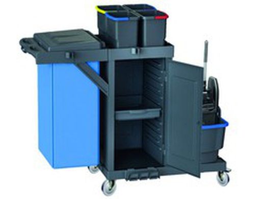 Carro limpieza cerrado modelo. Staff C471D