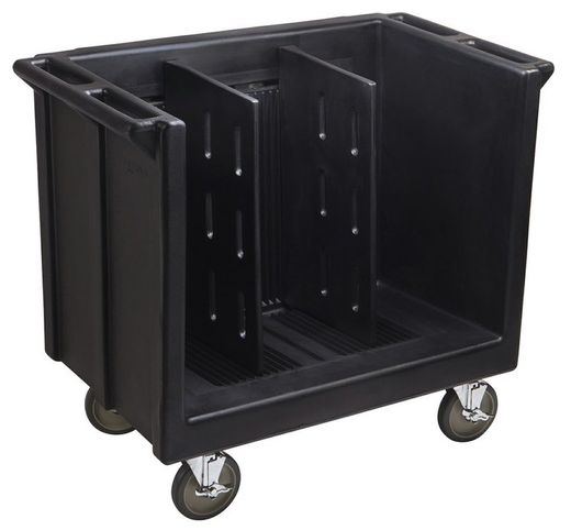 Carro para bandejas y platos ajustable