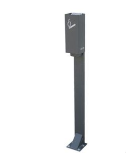 Cenicero urbano con capacidad de 2 litros