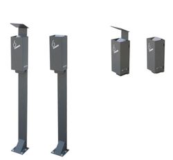 Cenicero urbano con capacidad de 2 litros