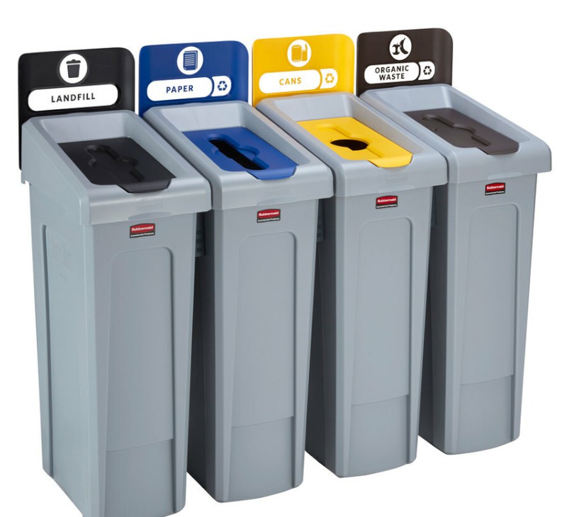 Las mejores ofertas en Contenedores de reciclaje de basura