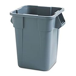 Contenedor cuadrado brute 106lts.Rubbermaid