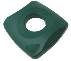Contenedor de reciclaje rubbermaid untouchable
