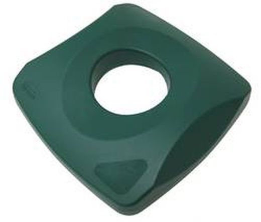 Contenedor de reciclaje rubbermaid untouchable