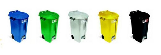 Contenedor de residuos 120 l. con pedal