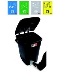 Contenedor de residuos 120 l. con pedal