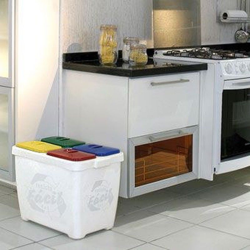 Contenedor recogida selectiva con tapas de colores — RacNet
