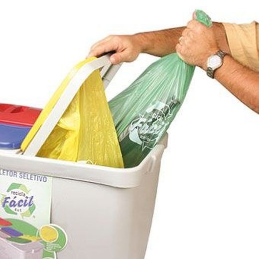 Contenedor recicla fácil