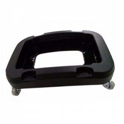 Contenedor reciclaje plástico de 60lts con base rodante