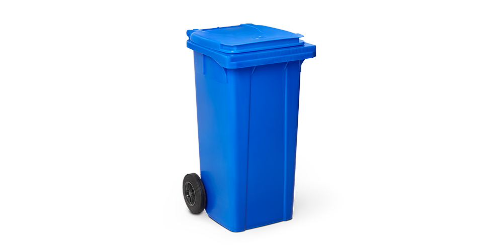 Contenedor residuos 120 l. Contenedor amarillo